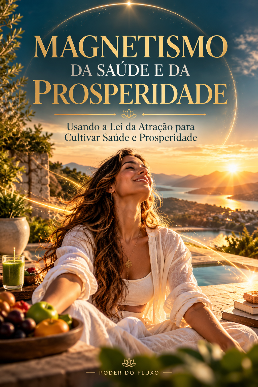 Capa oficial de Magnetismo da Saúde e da Prosperidade — Poder do Fluxo